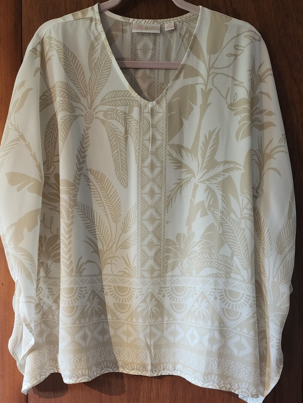 Belle By Kim Gravel Poncho Top XS
